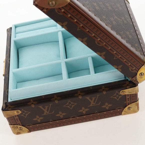LOUIS VUITTON Monogram Coffret Joyayary Accessory Case M10171 LV Auth 208426SM