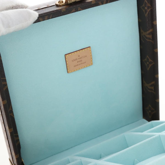 LOUIS VUITTON Monogram Coffret Joyayary Accessory Case M10171 LV Auth 208426SM