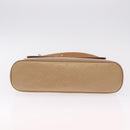 LOUIS VUITTON Monogram Mat Alston Shoulder Bag Beige M55127 LV Auth 208427V-11
