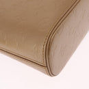 LOUIS VUITTON Monogram Mat Alston Shoulder Bag Beige M55127 LV Auth 208427V-14