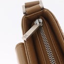 LOUIS VUITTON Monogram Mat Alston Shoulder Bag Beige M55127 LV Auth 208427V-16
