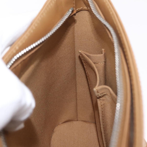 LOUIS VUITTON Monogram Mat Alston Shoulder Bag Beige M55127 LV Auth 208427V