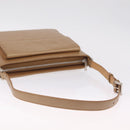 LOUIS VUITTON Monogram Mat Alston Shoulder Bag Beige M55127 LV Auth 208427V-7