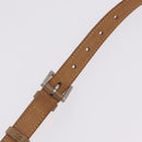 LOUIS VUITTON Monogram Mat Alston Shoulder Bag Beige M55127 LV Auth 208427V-9