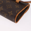 LOUIS VUITTON Monogram Pochette Florentine Waist bag M51855 LV Auth 208430A-13