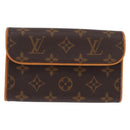 LOUIS VUITTON Monogram Pochette Florentine Waist bag M51855 LV Auth 208430A-2