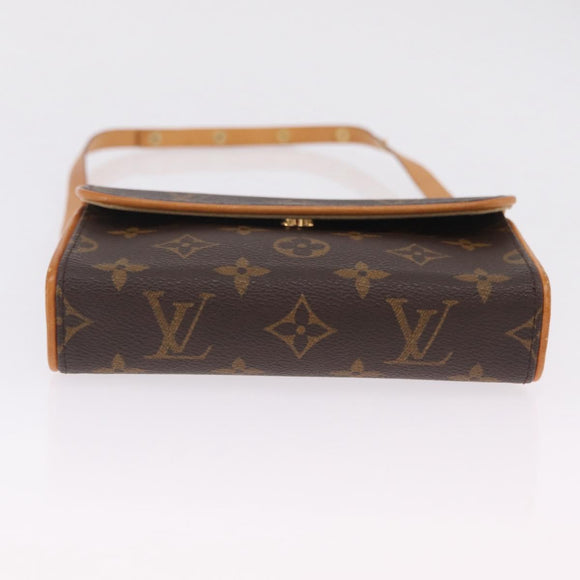 LOUIS VUITTON Monogram Pochette Florentine Waist bag M51855 LV Auth 208430A