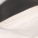 BURBERRY Body Bag Canvas Gray Silver Auth 208431A-20