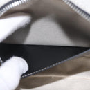 BURBERRY Body Bag Canvas Gray Silver Auth 208431A-23