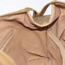 GUCCI Micro GG Supreme Boston Bag PVC Beige Gold 000 39 0158 Auth 208432-24