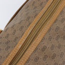 GUCCI Micro GG Supreme Boston Bag PVC Beige Gold 000 39 0158 Auth 208432-8