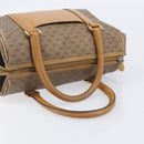 GUCCI Micro GG Supreme Boston Bag PVC Beige Gold 000 39 0158 Auth 208432-9