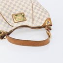 LOUIS VUITTON Damier Azur Galliera PM Shoulder Bag N55215 LV Auth 208435-10