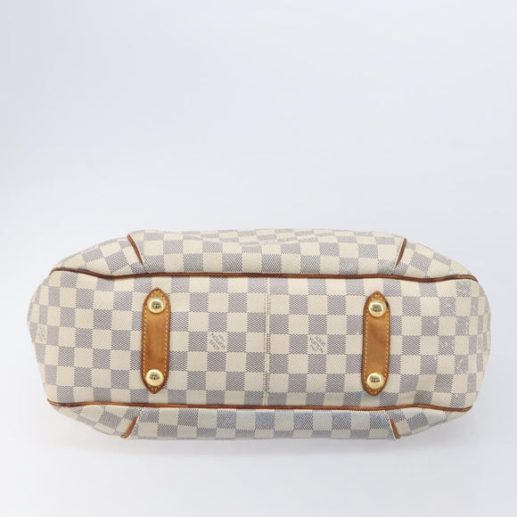 LOUIS VUITTON Damier Azur Galliera PM Shoulder Bag N55215 LV Auth 208435