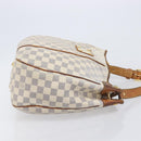 LOUIS VUITTON Damier Azur Galliera PM Shoulder Bag N55215 LV Auth 208435-5