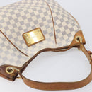 LOUIS VUITTON Damier Azur Galliera PM Shoulder Bag N55215 LV Auth 208435-7