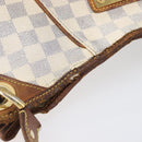 LOUIS VUITTON Damier Azur Galliera PM Shoulder Bag N55215 LV Auth 208435-8