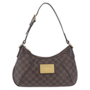 LOUIS VUITTON Damier Ebene Thames PM Shoulder Bag N48180 LV Auth 208436-2