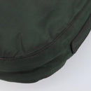PRADA Chain Shoulder Bag Nylon Green Auth 208438A-10