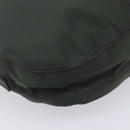 PRADA Chain Shoulder Bag Nylon Green Auth 208438A-11