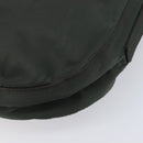 PRADA Chain Shoulder Bag Nylon Green Auth 208438A-12
