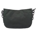 PRADA Chain Shoulder Bag Nylon Green Auth 208438A-3