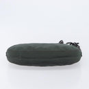 PRADA Chain Shoulder Bag Nylon Green Auth 208438A-9