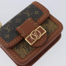 LOUIS VUITTON Monogram Reverse Micro Dauphine Bag M80250 LV Auth 208439M-15