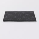 LOUIS VUITTON Monogram Eclipse Couverture Passport Case M64501 LV Auth 208440V-4