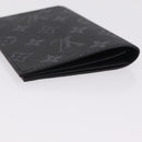 LOUIS VUITTON Monogram Eclipse Couverture Passport Case M64501 LV Auth 208440V-6