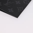 LOUIS VUITTON Monogram Eclipse Couverture Passport Case M64501 LV Auth 208440V-9