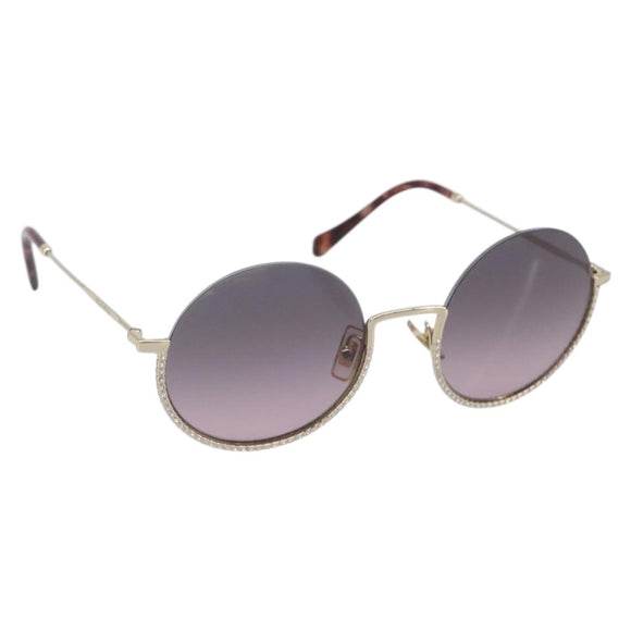 Miu Miu Sunglasses metal Silver Auth 208441