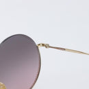 Miu Miu Sunglasses metal Silver Auth 208441-10
