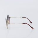 Miu Miu Sunglasses metal Silver Auth 208441-4
