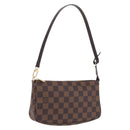 LOUIS VUITTON Damier Ebene Pochette Accessoires Pouch N41206 LV Auth 208443V-1