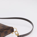 LOUIS VUITTON Damier Ebene Pochette Accessoires Pouch N41206 LV Auth 208443V-10