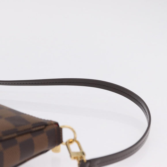 LOUIS VUITTON Damier Ebene Pochette Accessoires Pouch N41206 LV Auth 208443V