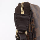 LOUIS VUITTON Damier Ebene Pochette Accessoires Pouch N41206 LV Auth 208443V-16