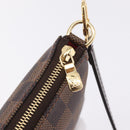 LOUIS VUITTON Damier Ebene Pochette Accessoires Pouch N41206 LV Auth 208443V-17