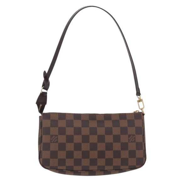 LOUIS VUITTON Damier Ebene Pochette Accessoires Pouch N41206 LV Auth 208443V