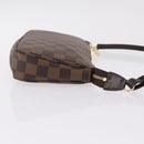 LOUIS VUITTON Damier Ebene Pochette Accessoires Pouch N41206 LV Auth 208443V-4