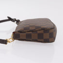 LOUIS VUITTON Damier Ebene Pochette Accessoires Pouch N41206 LV Auth 208443V-5