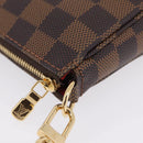LOUIS VUITTON Damier Ebene Pochette Accessoires Pouch N41206 LV Auth 208443V-6