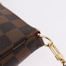 LOUIS VUITTON Damier Ebene Pochette Accessoires Pouch N41206 LV Auth 208443V-7