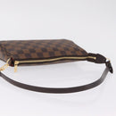 LOUIS VUITTON Damier Ebene Pochette Accessoires Pouch N41206 LV Auth 208443V-9