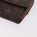 LOUIS VUITTON Monogram Portefeuille Elise Trifold Wallet M61654 LV Auth 208445-11