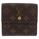 LOUIS VUITTON Monogram Portefeuille Elise Trifold Wallet M61654 LV Auth 208445-2