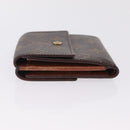 LOUIS VUITTON Monogram Portefeuille Elise Trifold Wallet M61654 LV Auth 208445-5