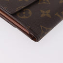LOUIS VUITTON Monogram Portefeuille Elise Trifold Wallet M61654 LV Auth 208445-8