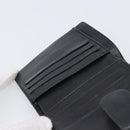 CHANEL Wallet Caviar Skin Black Gold CC Auth 208447-19